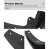 4PCS Car Mud Flaps Splash Guards Mudguards Car Mud Flaps Compatible with Tesla Model X 2015 2016 2017 2018 2019 2020 2021 2022