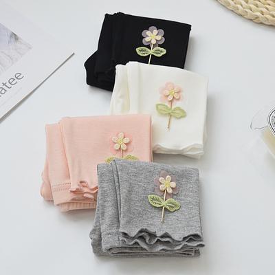 Children's Clothing Girls' Leggings Summer Thin Styles Children's Cropped Pants Children's Mid Size Modal Pants Baby Pants