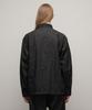 Schott NYC DENIM UTILITY JACKET, Men's, Size S, Black (782-4152003)