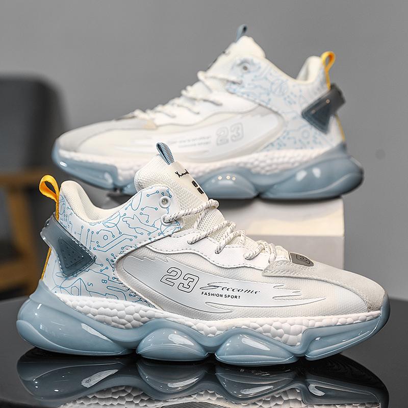 

Новые модные оригинальные мужские кроссовки на толстой подошве, повседневные кроссовки для медленного бега, модные баскетбольные кроссовки Tenis Masculino 39