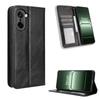 For OnePlus Ace 5 Racing 5G Leather Case Wallet Stand Retro Texture Phone Cover