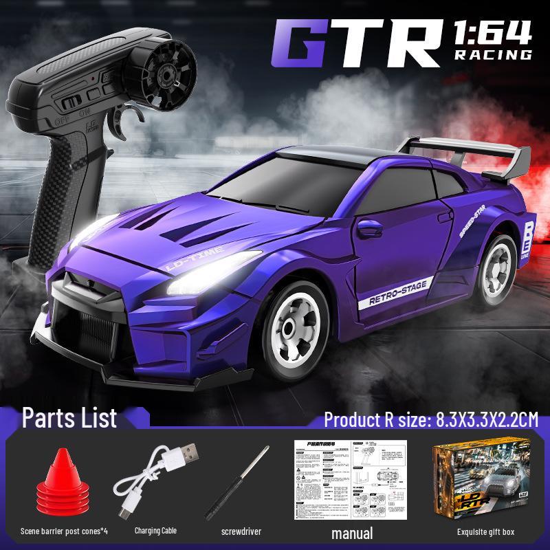 AE86 High-Speed 4WD RC Drift Racing Car - Professional Remote Control GTR Toy