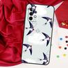 Swallow Collage Pattern For Samsung Galaxy A15 A55 A53 A33 A35 A22 A32 A52 A54 A34 A14 A56 A36 A26 A16 A05 A06 Case