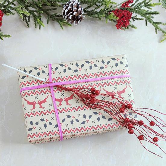 2/10Pcs Christmas Tree Picks Eco-friendly Vibrant Color Widely Used Artificial Tree Filler Sticks Berry Branches Stems