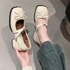 Cross Strap Women Mary Jane Shoes Fashion Shallow Thick Heel 2026 Spring Autumn Dancing Party Dress Shoes