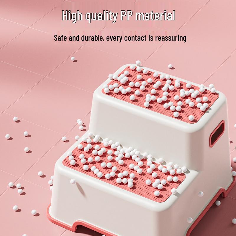 Children's Step Stool for Handwashing, Toothbrushing, and Toilet Use