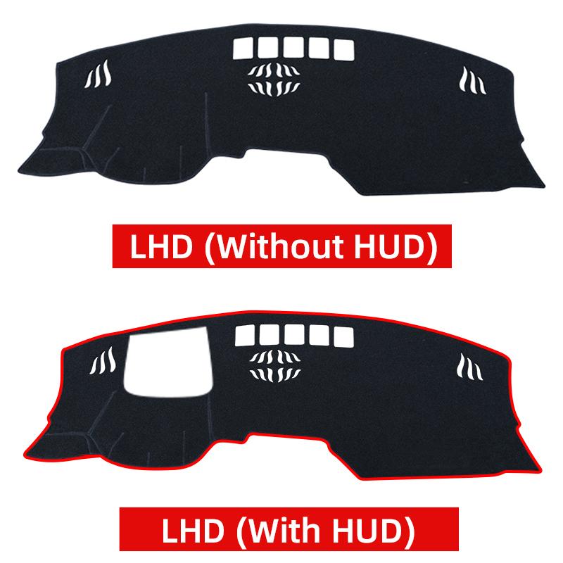 Auto Dashboard Zonneklep Deksel Mat Antislip Pad Tapijten Voor Mazda 6 GJ GL Mazda6 Atenza 2018 2019 2020 2021 2022 2023 Accessoires