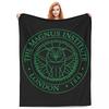 The Magnus Archives Logo Blanket Fleece Sofa Throw Blanket Multi-function Throw Blankets for Bedding Throws Bedspread Quilt