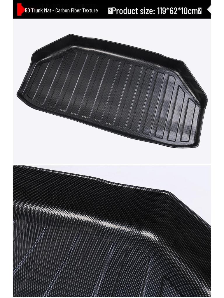 3D High-Edge TPE Waterproof Trunk Mat for 15-26 Odyssey & Elysion Models