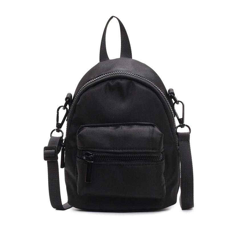 Solid Single Color Shoulder Crossbody Bag Women Backpack Handbag Gift Casual