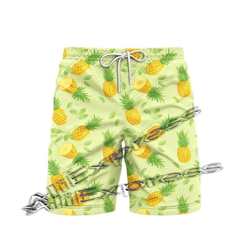 Summer Men's Lightweight Breathable 3D Printed Beach Shorts Summer Casual Swimwear for Outdoor Activities