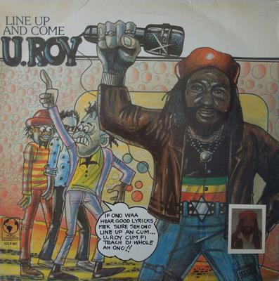 LP Record U-ROY - Line Up And Come TZLP001 Tappa Records 1986 US Reggae, Ska & Dub Used