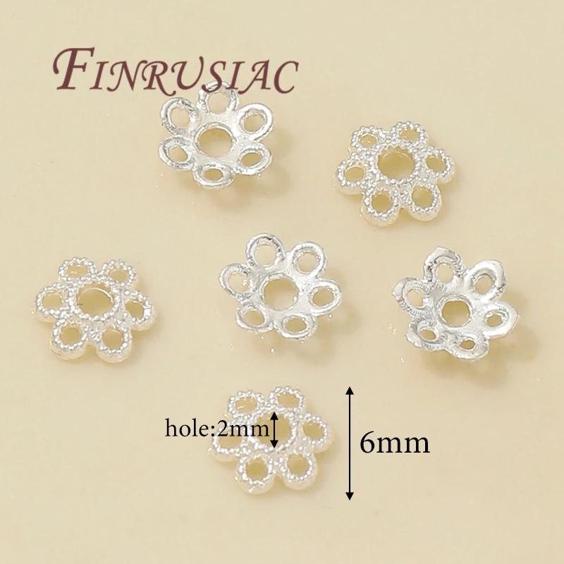 3mm 4mm 14K Gold Plated Brass Round Bead Caps For Necklace Bracelet Jewelry Making Supplies,DIY Accessories Beading Spacer Caps