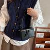 Damska wszechstronna kwadratowa torba crossbody w koreańskim stylu na 2024 rok - Prosty, niszowy design