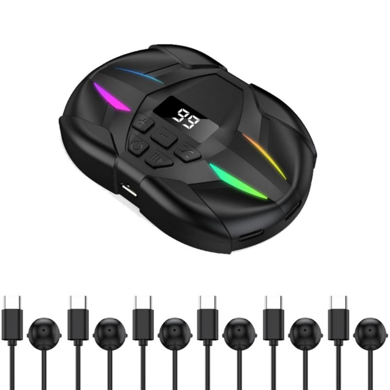 Fast Speed Screen Tapper Featuring Sensors Mapping Technology and Dynamic Breathing LED Effects for Smartphone Tablet