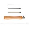 1 set Punch Needle Kit Houten Handvat Vervangende Koppen Viltnaalden Borduurtools Steken Set Naaibenodigdheden Knutselen