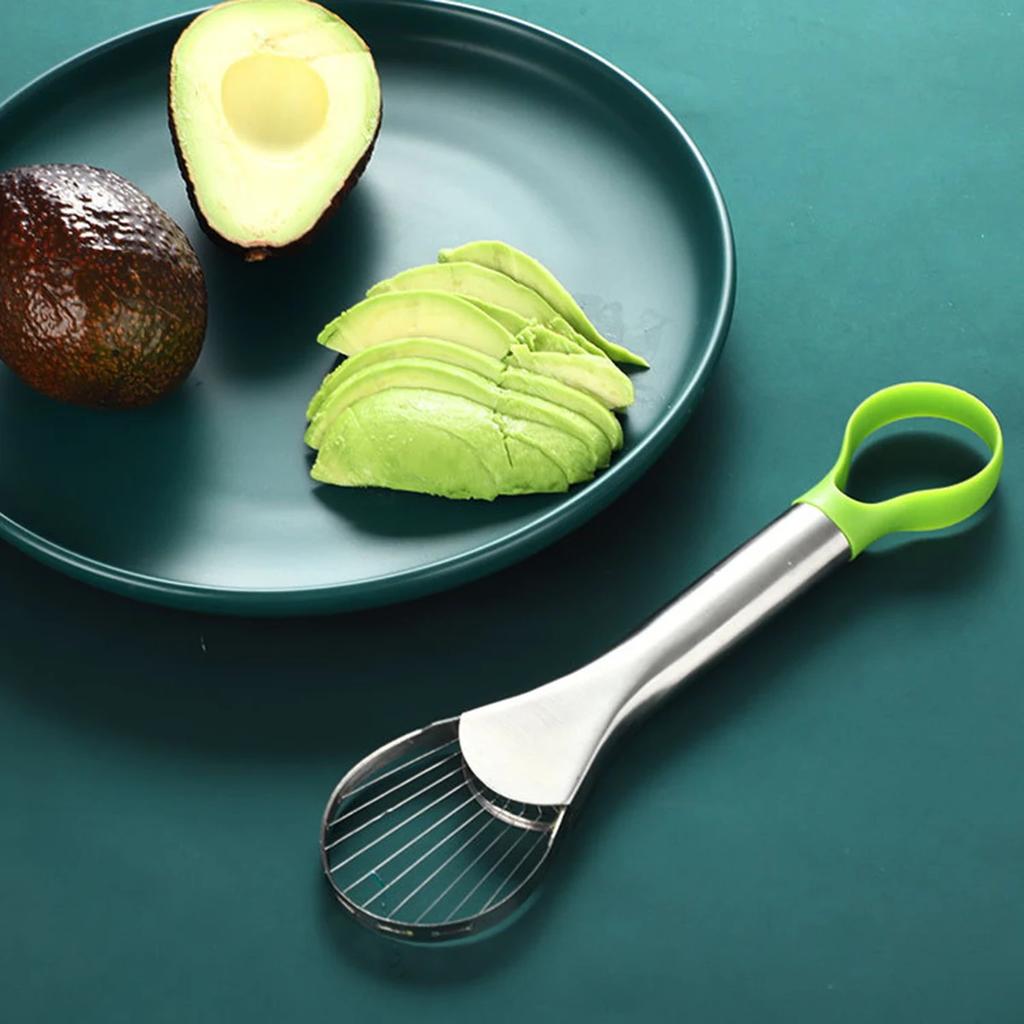 Avocado Slicer Tool -2-in-1 Stainless Steel Avocado Slicer and Avocado Remover