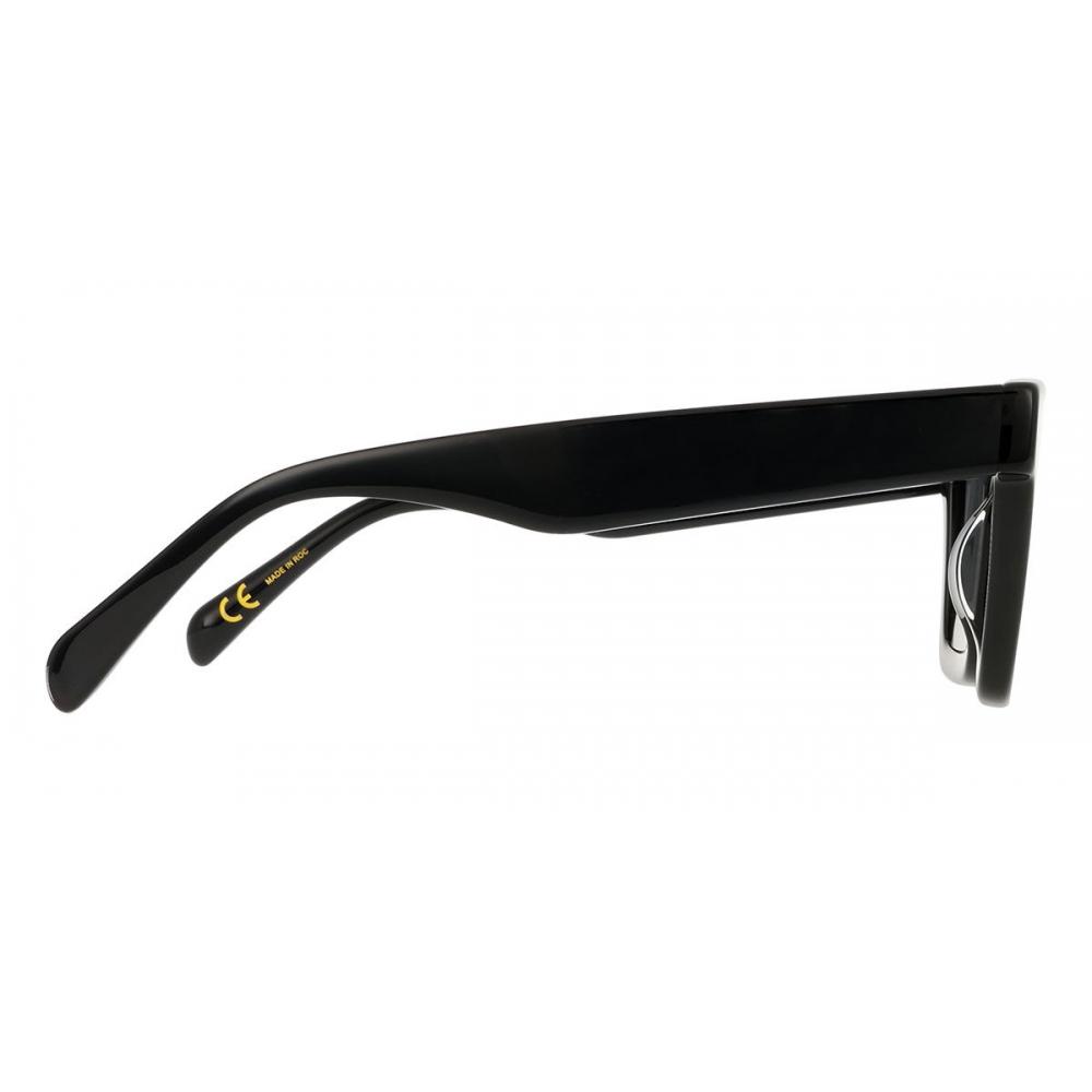 Soda Shades Brooklyn Ii Black Unisex Sunglasses