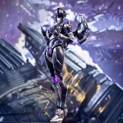 Meili Infinity M66337 Arcee Inspired By Riobot 17cm Abs Transformation Assembly Model Kit Action Figures Robot Toys Collectors
