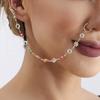Nose to Ear   Chain Metal Fashion Unique Fadeproof Nose   Body Jewelry for Women Girl