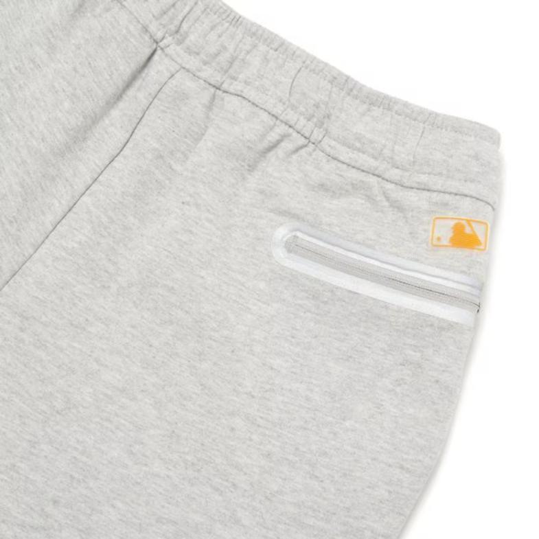 New MLB Casual Shorts Unisex Light Gray 3ASPA0123-50MGS