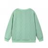 2025 Autumn/Winter Women's Cable Knit Patchwork Two-Piece Set – Long Sleeve Round Neck Top & Joggers