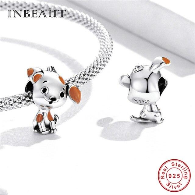 Real 925 Sterling Silver Violet And Bird Charm Pendant Fit Brand Bracelet Animal Beads Delicate Jewelry For Women