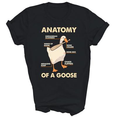 Anatomy Of A Goose Unisex Shirt Gift
