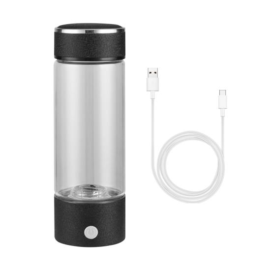 450ml kelímek na vodu Průhledný USB dobíjecí Rychlá elektrolýza Láhev na vodu bohatá na vodík Láhev na vodu Ionizátor vody Vodíková láhev na vodu