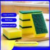 Household Sponge Wipe Kitchen Cleaning Dishwashing Sponge High Density Thickening Does Not Hurt The Pot and Bowl Magic Wipe Scouring Cloth