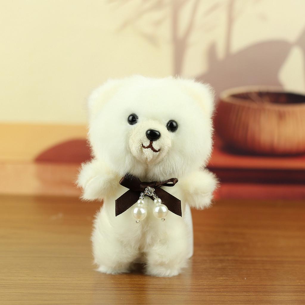 Plush Bear Keychain Toy With Pp Cotton Filling For Kids And Adults