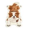 Soft Plush Cat-Shaped Area Rug Anti-fouling Cartoon Carpet Funny Home Decor Carpet  for Bedroom