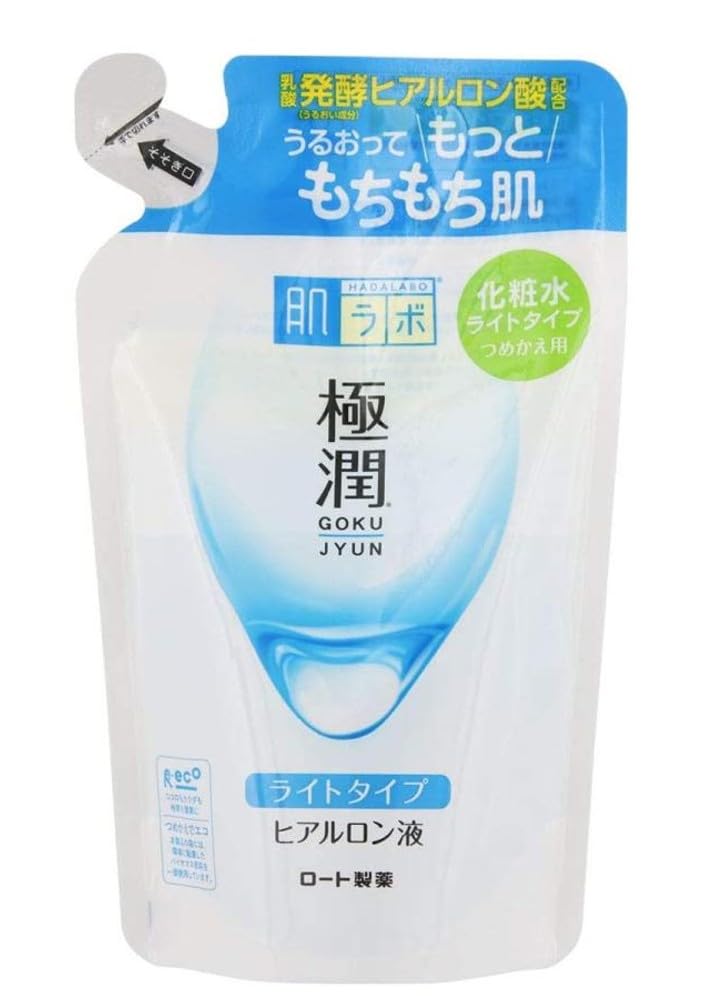 

Hada Labo Gokujun Hyaluronic Acid Light 170ml Lotion, Type, Refill,