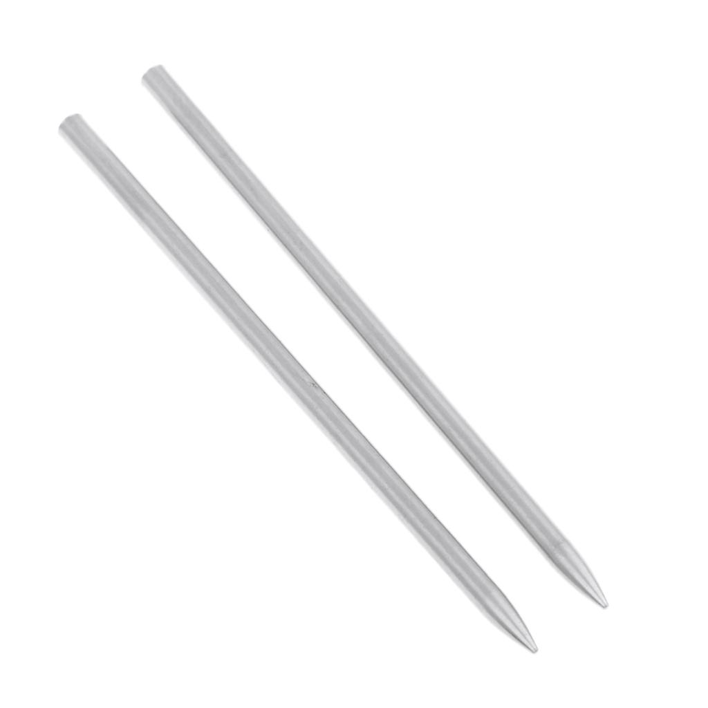 4pcs Stainless Steel Paracord Fid Lacing Stitching Braiding Needles 80x5mm