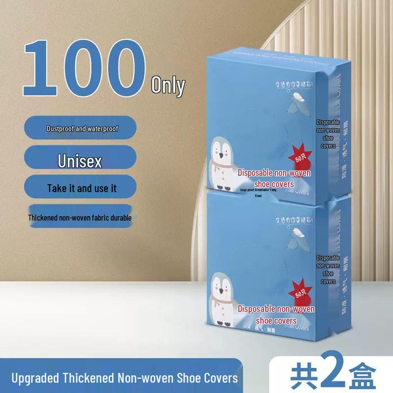 Wiederverwendbare Wasserdichte Rutschfeste Überschuhe für den Innenbereich