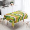 Tovaglia Geometrica Astratta Impermeabile Resistente alle Macchie Decorazione per Feste Tavolo da Pranzo Ristorante Caffè Tovaglie