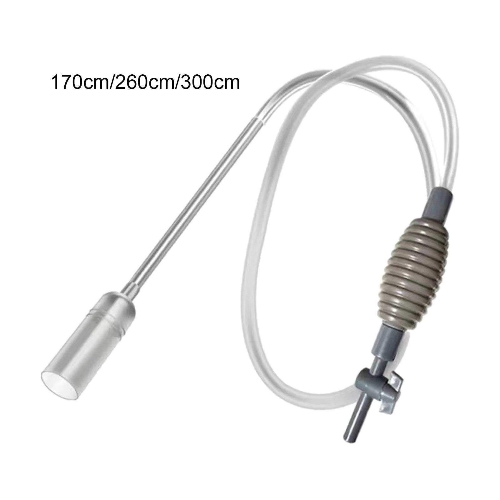 

Fish Tank Water Change Vacuum Gravel Cleaner Aquarium Clean for Sand Washing 170cm