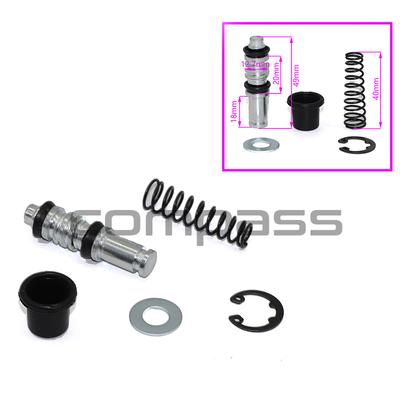 1 készlet Motorkerékpár Kuplung Fékhenger 14mm 12.7mm 11mm Dugattyúrúd Javítókészletek Főhenger Felszerelések Megfelel