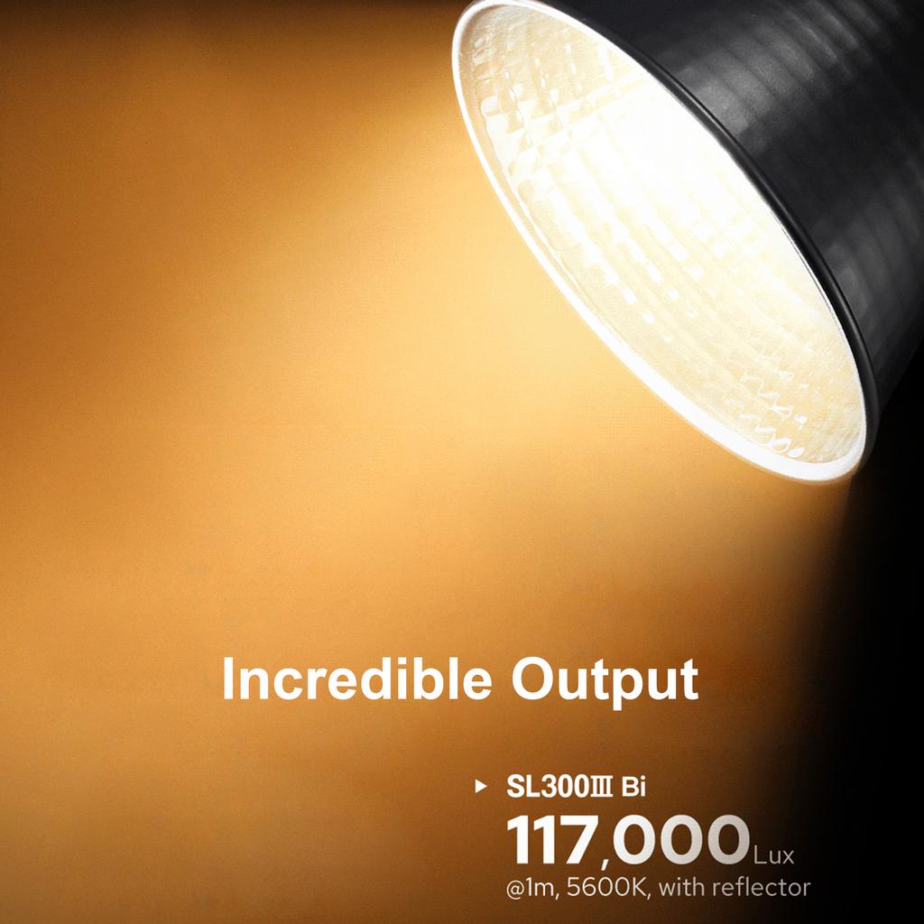 Godox SL300IIIBi Studio LED Video Light 330W High Power Photography Light 2800K-6500K Dimmable 9 FX