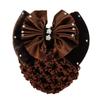 Professional Head Flower Hair Clip, Flight Attendant Hair Net, Nurse Hair Accessories, Hairpin Jewelry