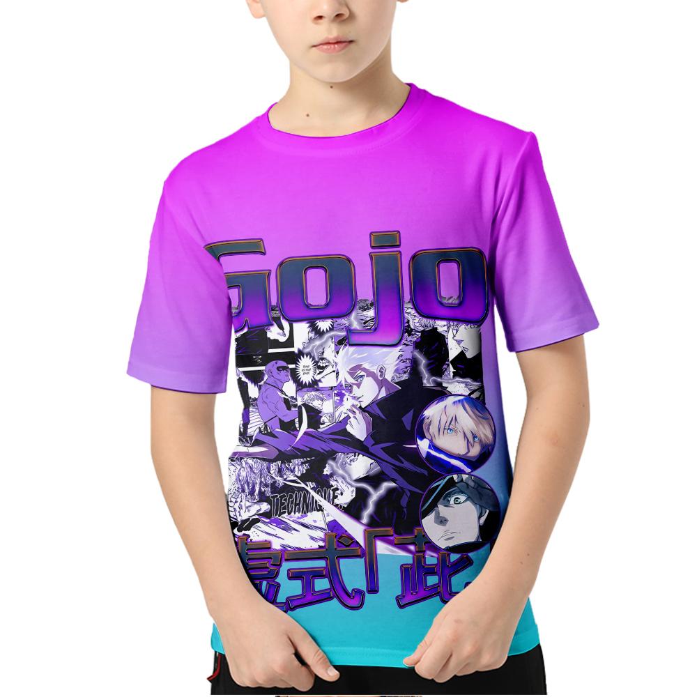 Jujutsu Kaisen Anime Tshirt Summer Short Sleeve Tee Shirt Cartoon T Shirt Fitness Tops