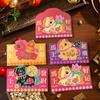 2026 Year Of The Horse Folding Red Envelope Cartoon Pattern Traditional Money Envelope Festival Hongbao Chinese New Year