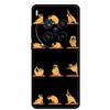 Black Silicone Case For Vivo X300 Pro 2025 Case Cartoon Cat Soft Back Cover For Vivo X300 5G Phone Case X 300 Pro Coque Funda