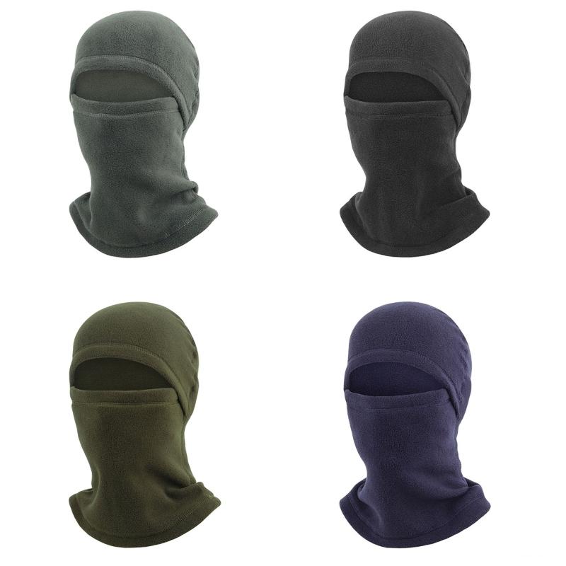 Elastic Windproof Beanies Hat Balaclava Neck Protect Hat for Adult Teens Cycling