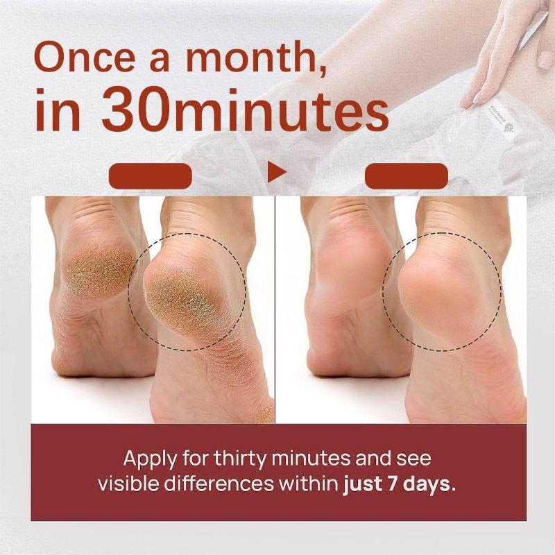 Vitamin C Orange Nourishing Foot Mask, Hydrating, Moisturizing, Removing Dead Skin, Exfoliating, Beautifying Foot Mask, Foot Mask