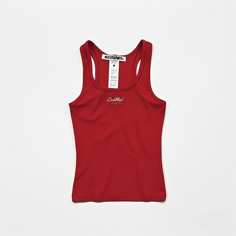 Badblood Niche Solid American Vintage Vest Sling Women Letter Embroidery Design Sense Bottoming Top Tide