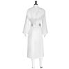Star Wars Leia Princess White Dress Cosplay Costume, Halloween Cosplay Women's Outfit, Sci-Fi Movie Role Play Gown