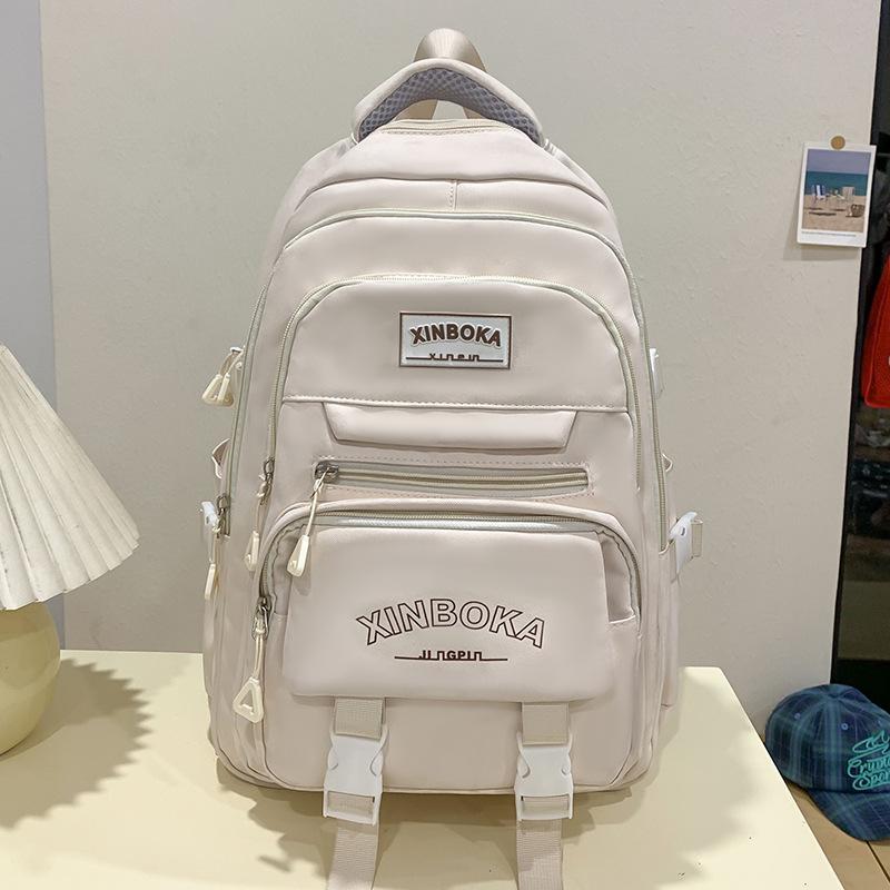 Schoolbags for Children Elementary School Students for Girls Junior High School Students Letter Backpack