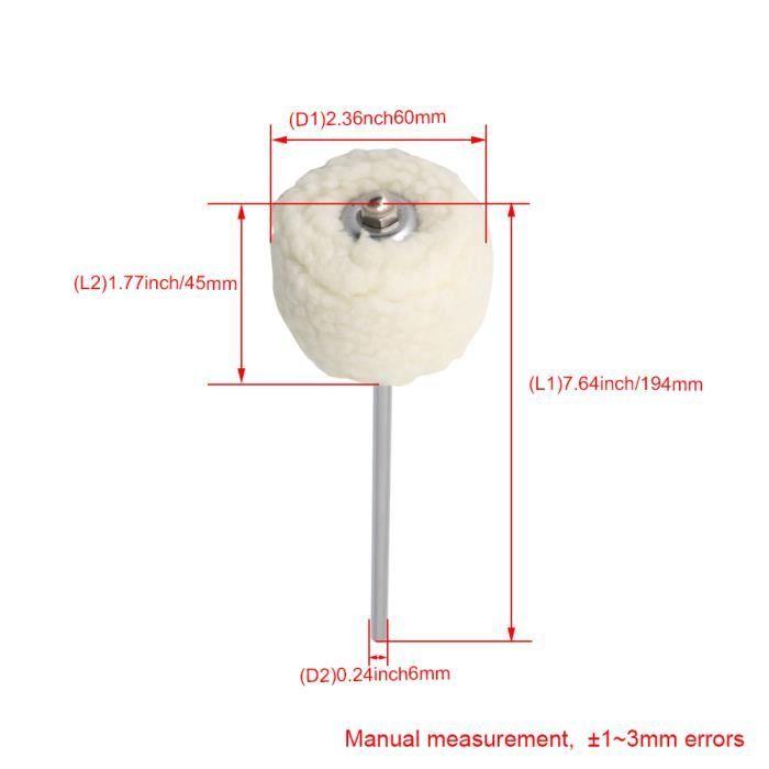 Tambour de batteur de pédale de tambour d'acier inoxydable de feutre de tambour de tambour long 194mm