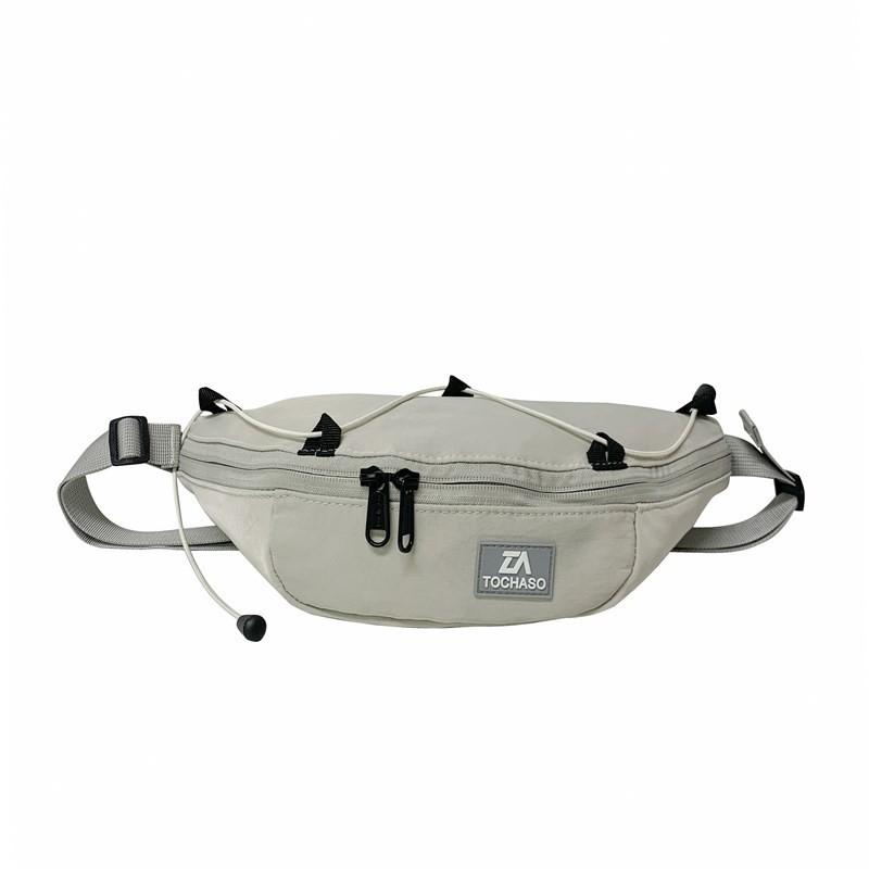 Waist Leisure Kids Bag With Polyester Fabric And Letter Decorationfor Daily Use